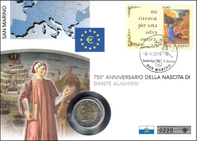 750. OBLETNICA ROJSTVA DANTEJA ALIGHIERIJA